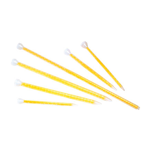 Yellow Static Mixing Nozzles